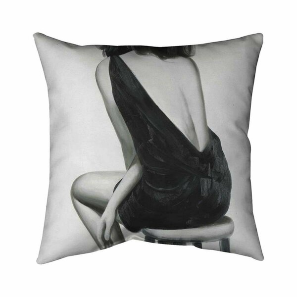 Fondo 26 x 26 in. Pretty Woman-Double Sided Print Indoor Pillow FO2775189